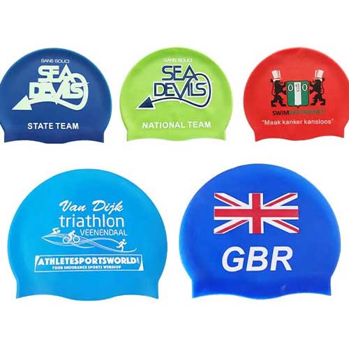 Waterproof high-quality customized design large swimming cap