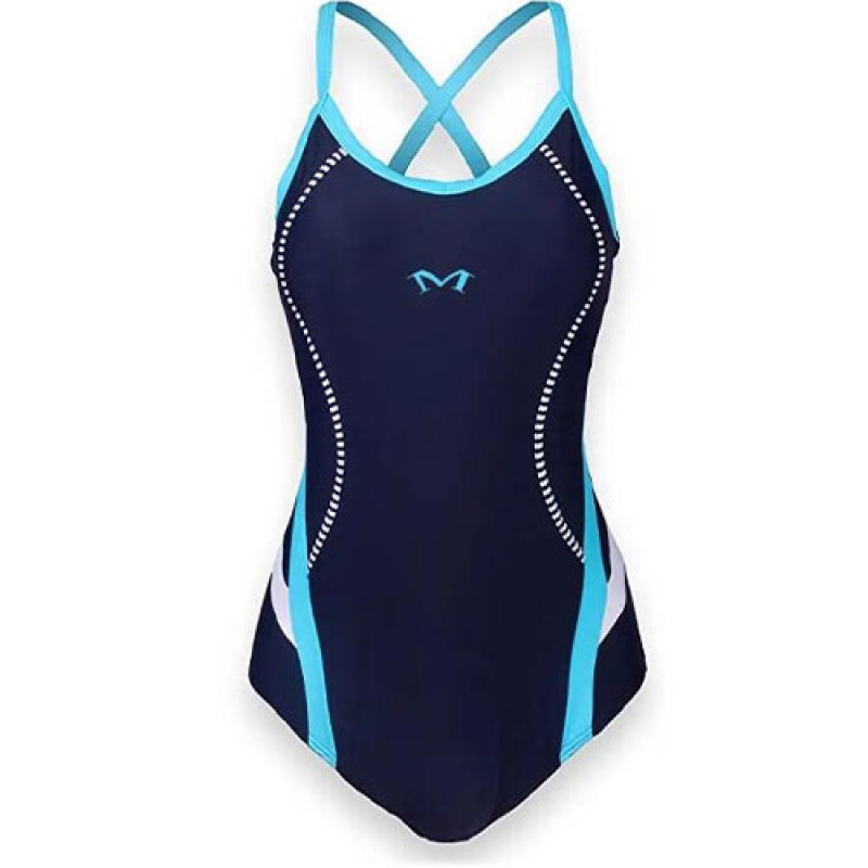 Competition training swimsuit girls one-piece sports swimsuit