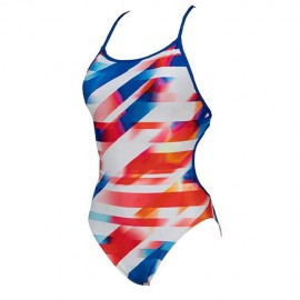 Plus size beach women one-piece swimsuit