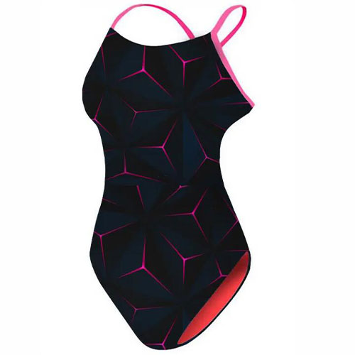 Customized adult solid color swimsuit 